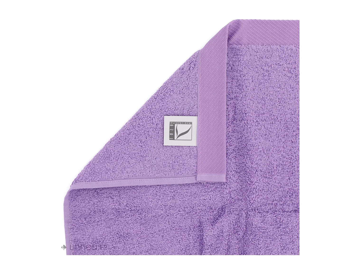 Drap de douche 70x140 cm coton peigné ALBA lila