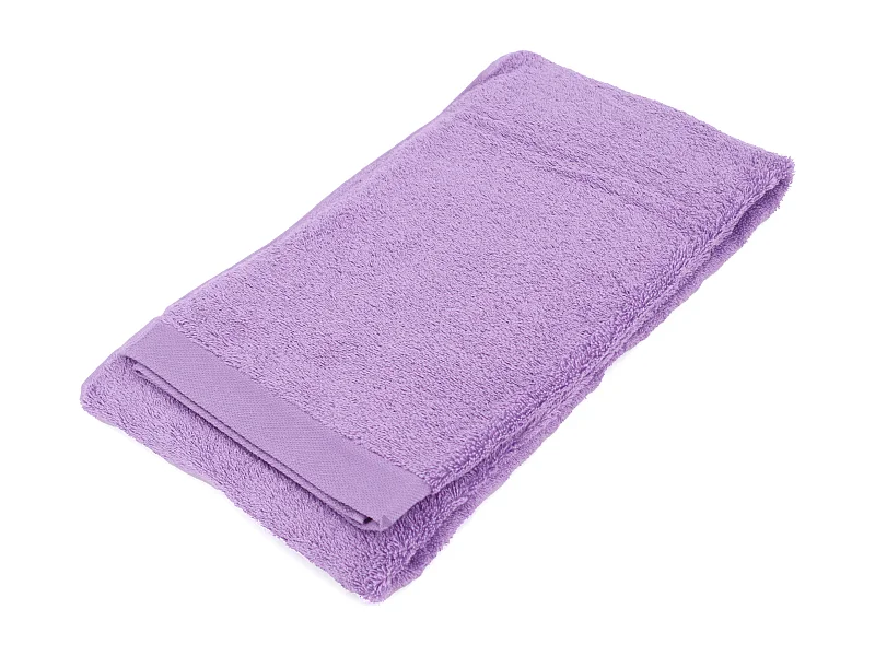 Drap de douche 70x140 cm coton peigné ALBA lila