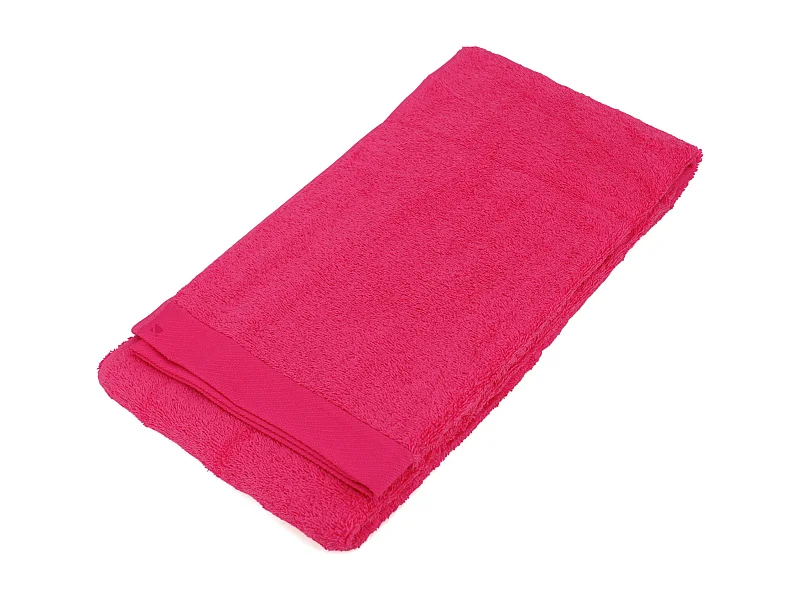Drap de douche 70x140 cm coton peigné ALBA fraise