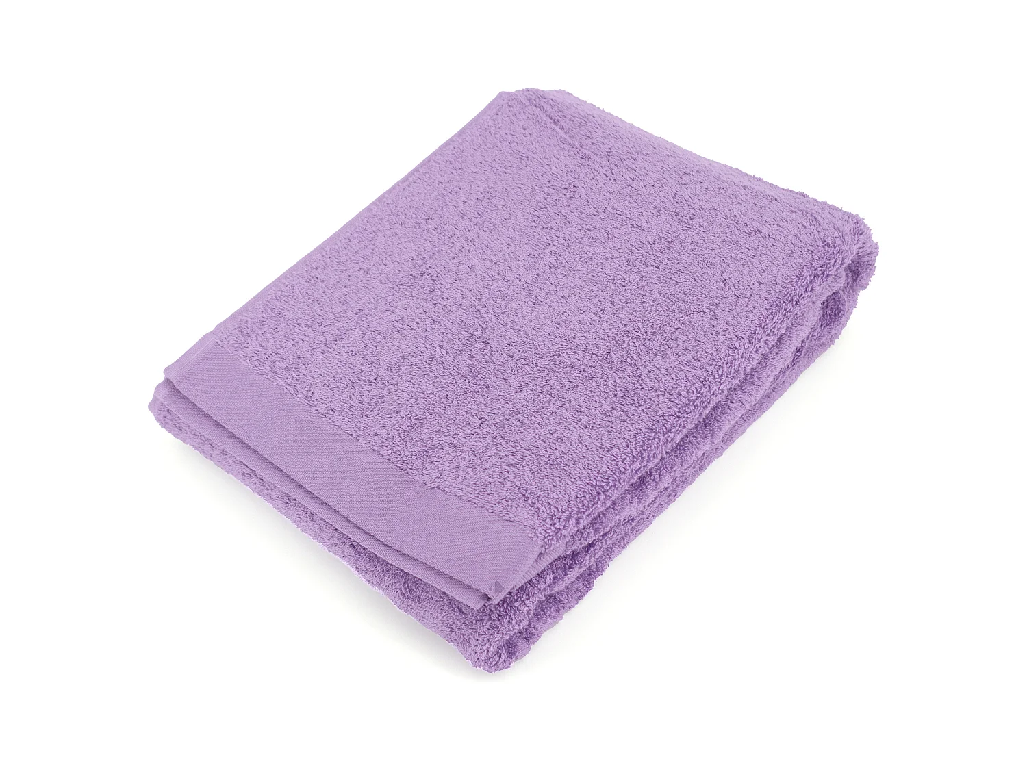 Drap de bain 100x150 cm coton peigné ALBA lila
