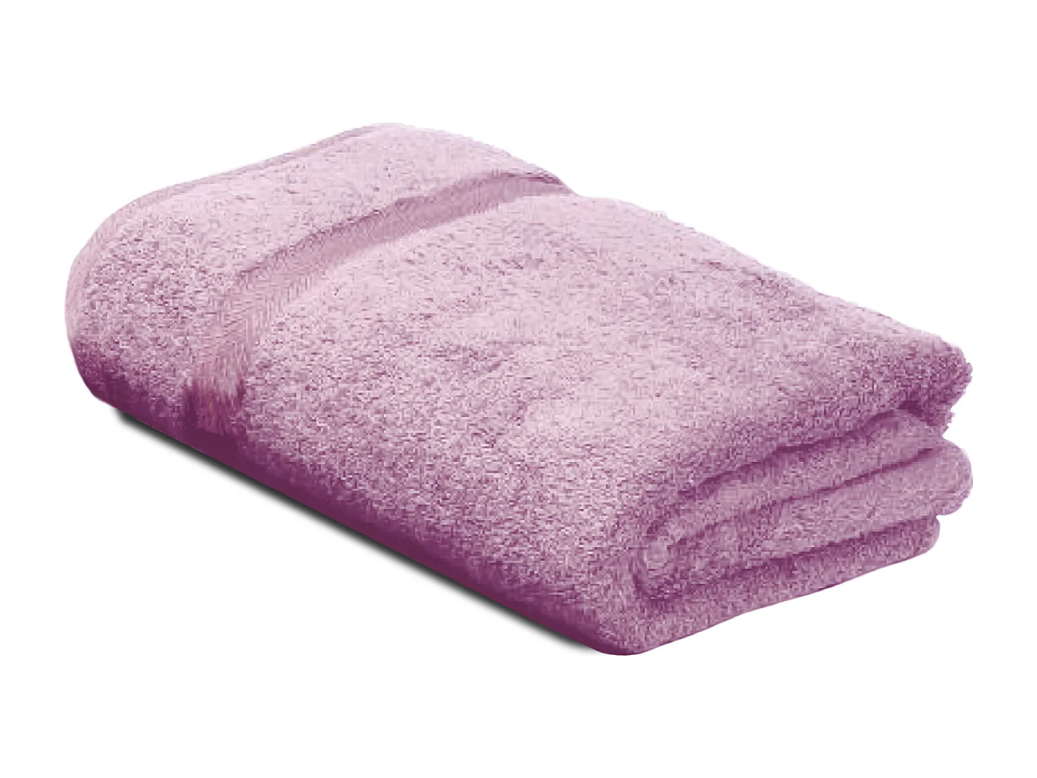 Drap de bain 100x150 cm ROYAL CRESENT Rose Lavande 650 g/m2