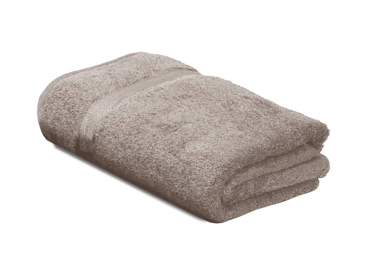 Drap de bain 100x150 cm ROYAL CRESENT Gris Souris 650 g/m2