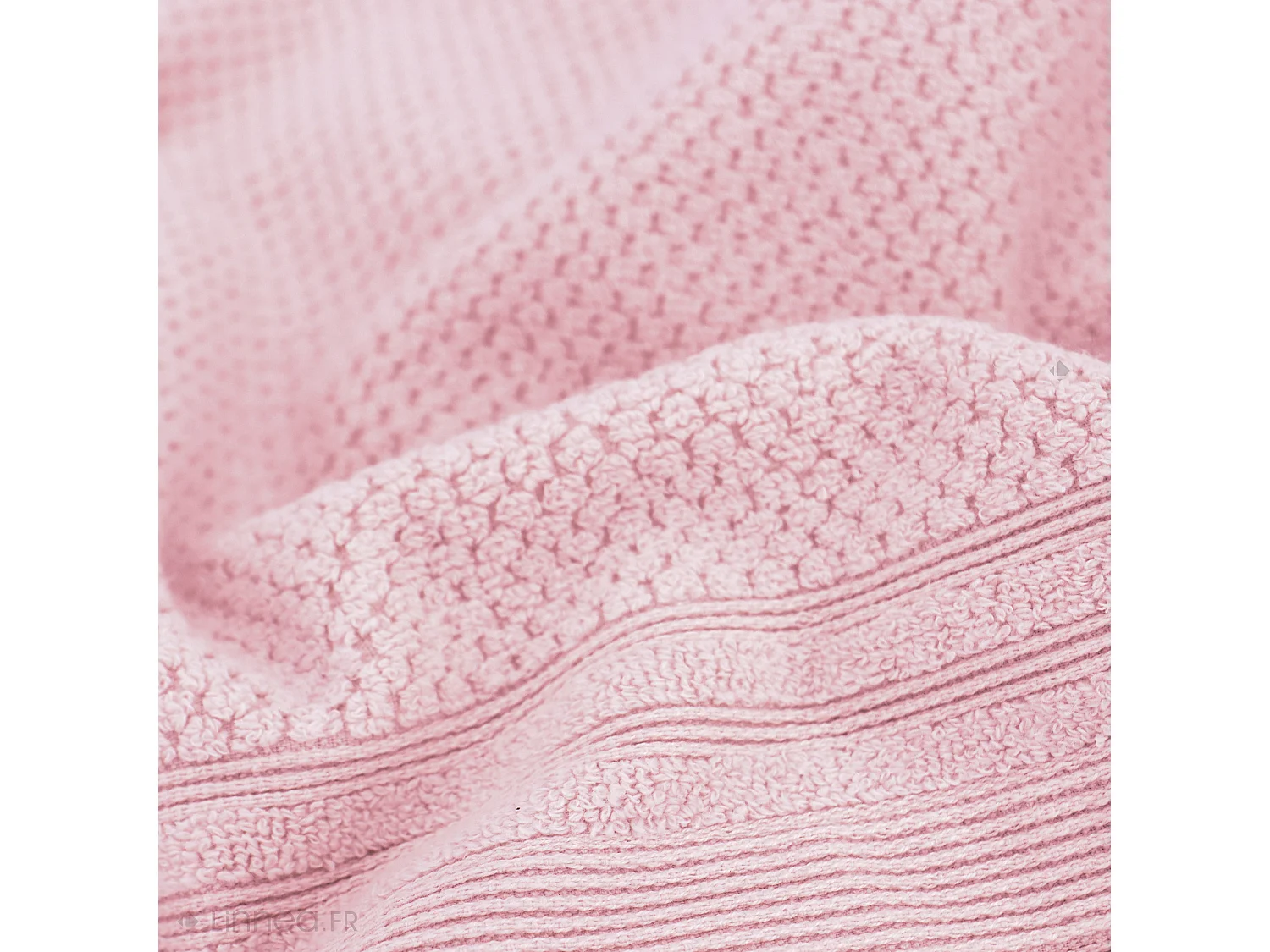 Drap de douche 70x140 cm DUNE rose bonbon