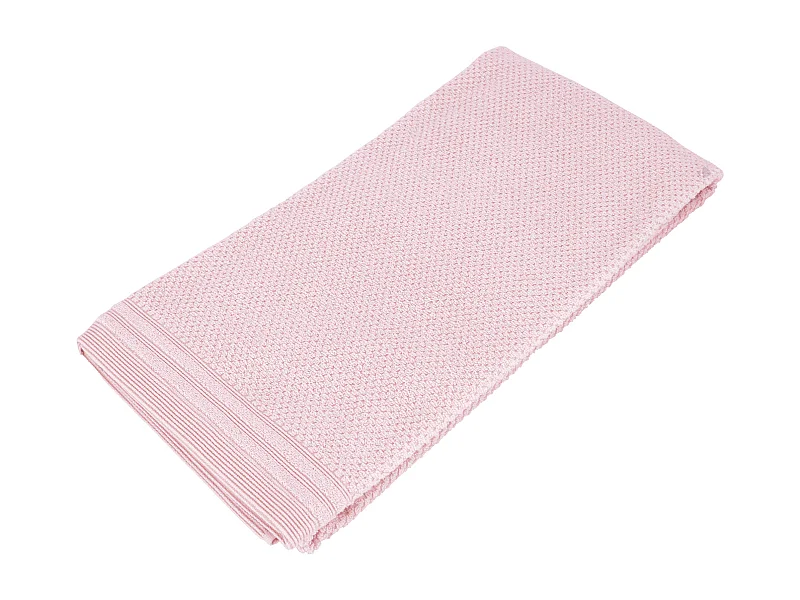 Drap de douche 70x140 cm DUNE rose bonbon