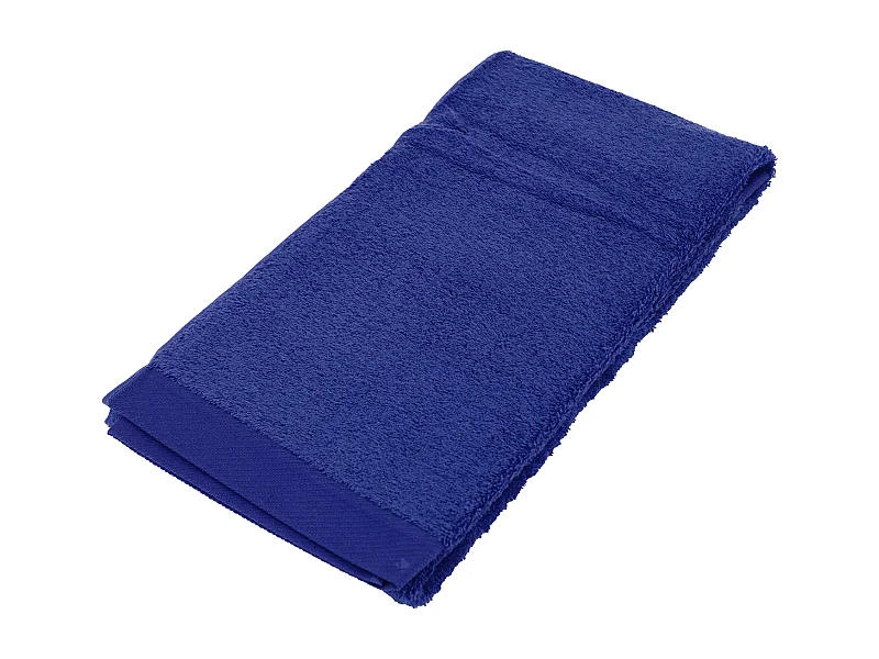Drap de douche 70x140 cm coton peigné ALBA bleu moyen