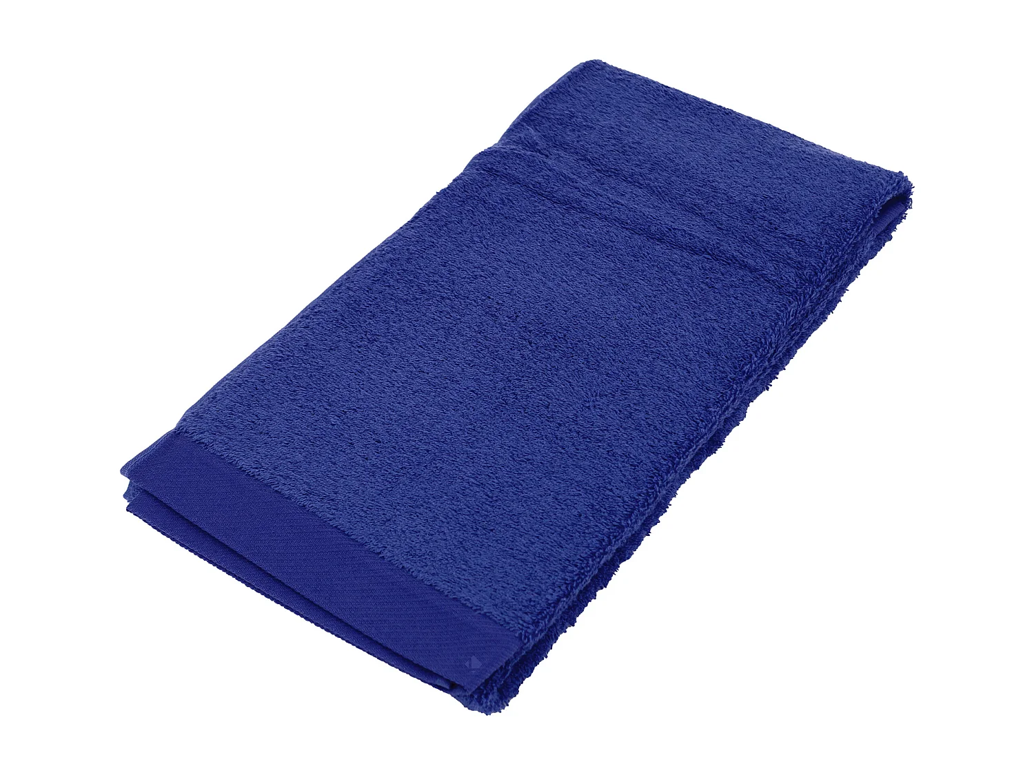 Drap de douche 70x140 cm coton peigné ALBA bleu moyen