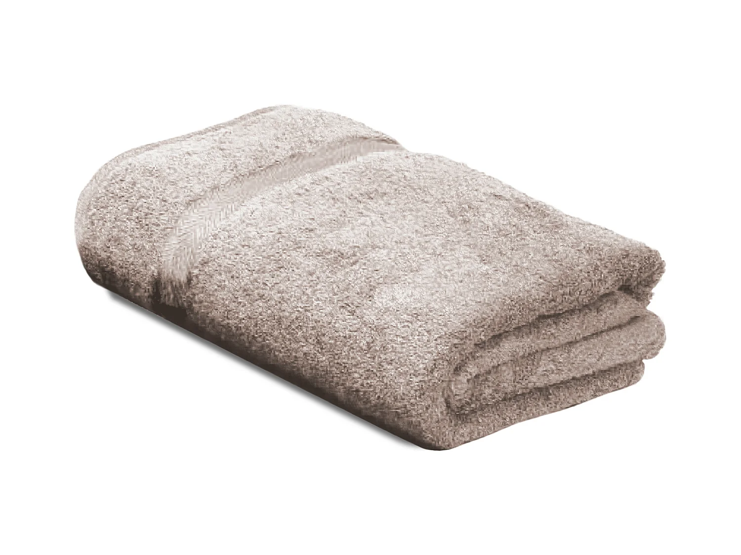 Drap de bain 100x150 cm ROYAL CRESENT Gris Craie 650 g/m2