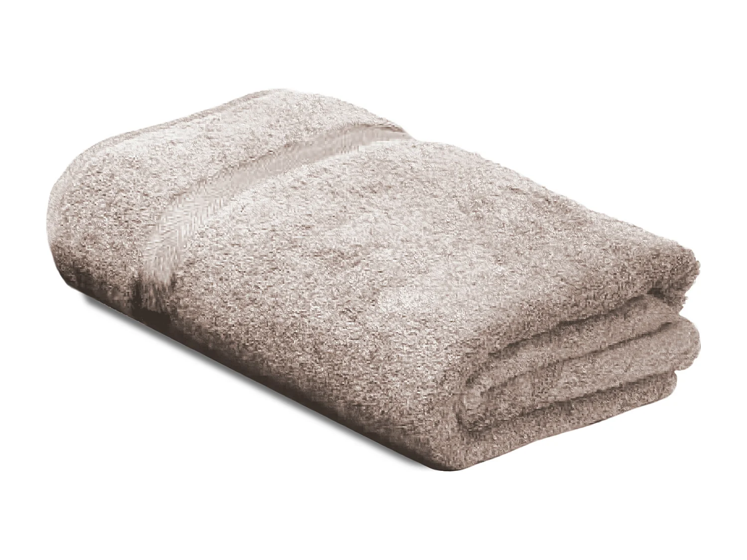 Drap de bain 100x150 cm ROYAL CRESENT Gris Craie 650 g/m2