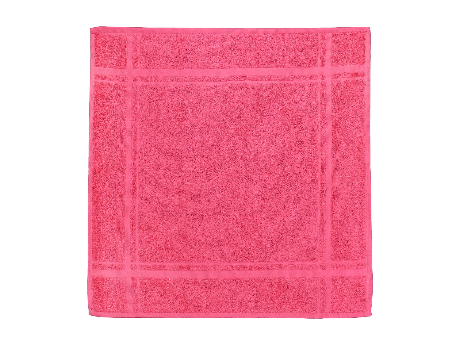 Lot de 2 torchons de cuisine 50x50 cm éponge PURE KITCHEN TERRY Fraise