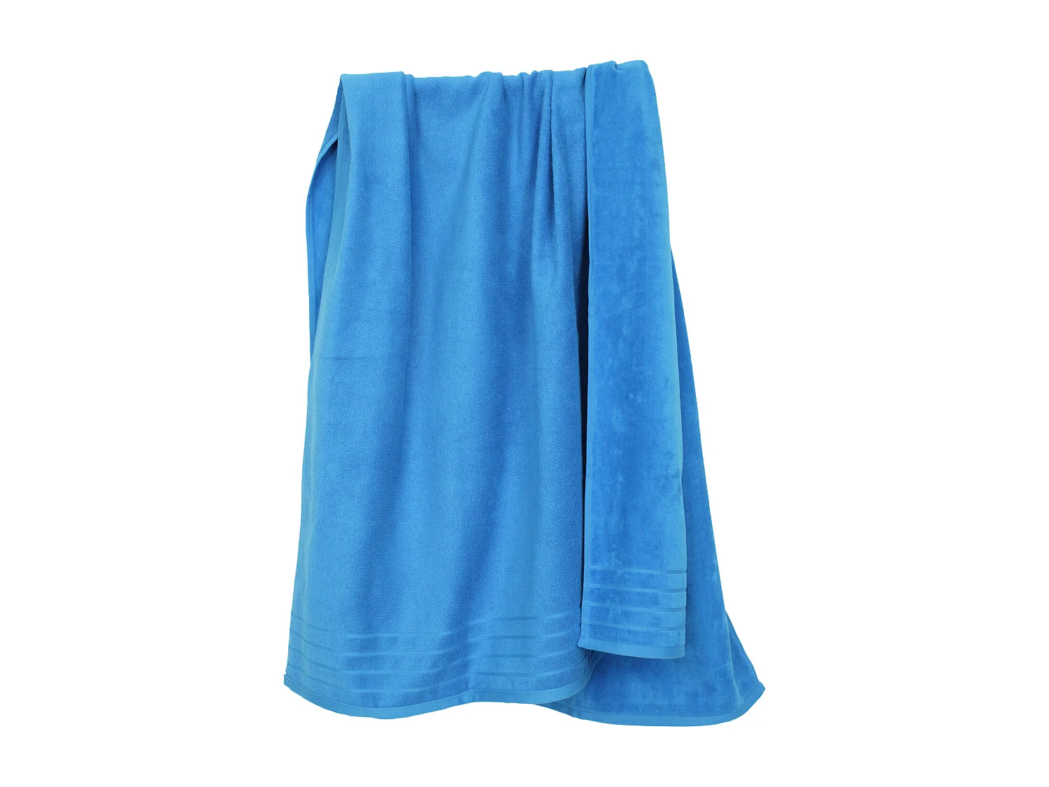 Drap de plage 90x160 cm KUPARI bleu turquoise