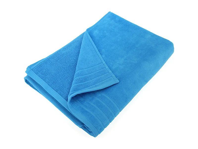 Drap de plage 90x160 cm KUPARI bleu turquoise