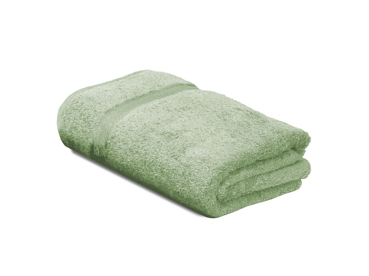 Parure de bain 5 pièces ROYAL CRESENT Vert Céladon 650 g/m2