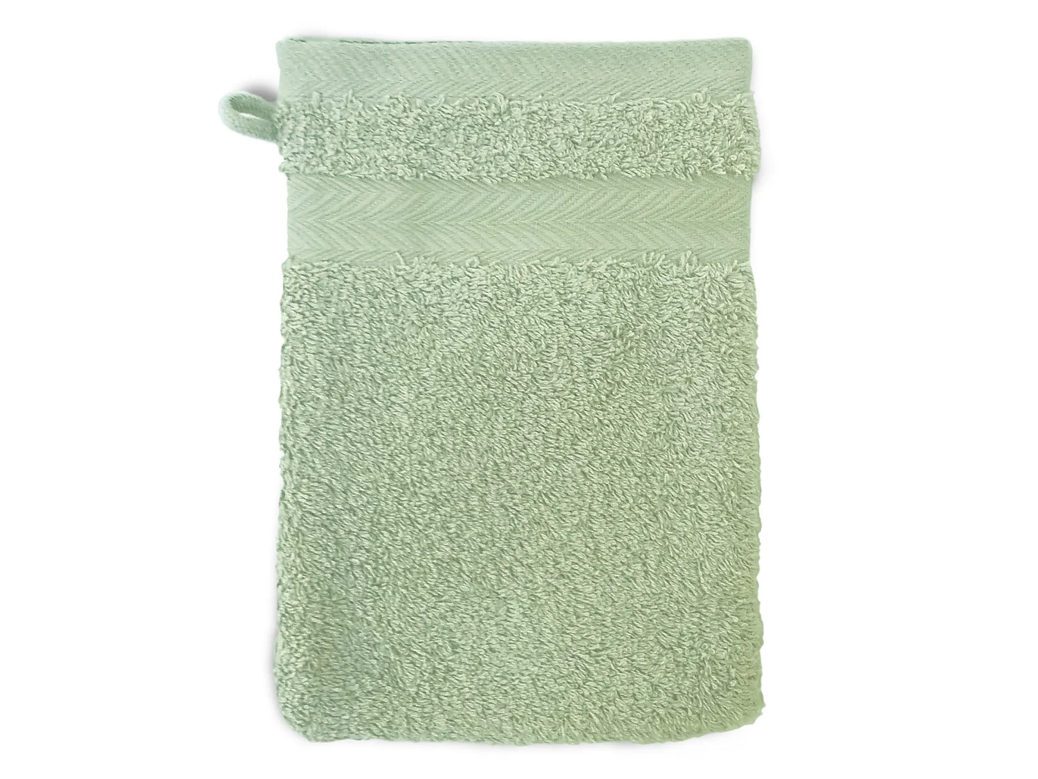 Parure de bain 5 pièces ROYAL CRESENT Vert Céladon 650 g/m2