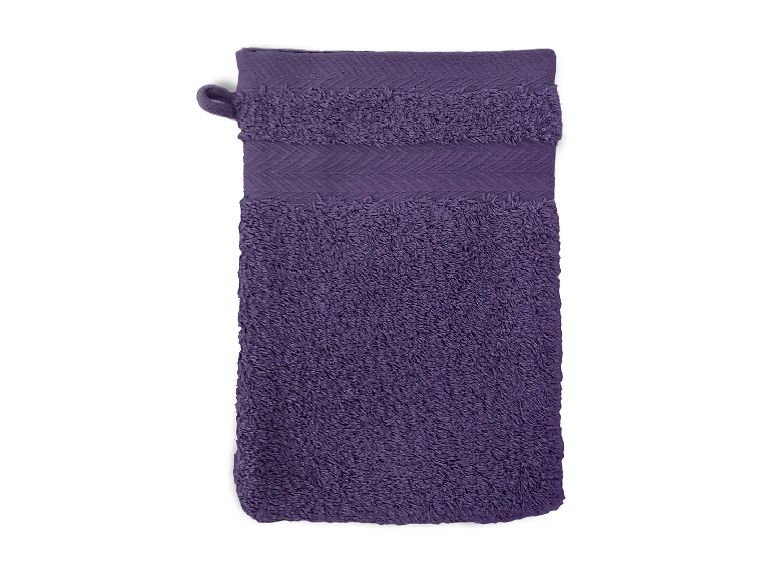 Parure de bain 5 pièces ROYAL CRESENT Prune 650 g/m2