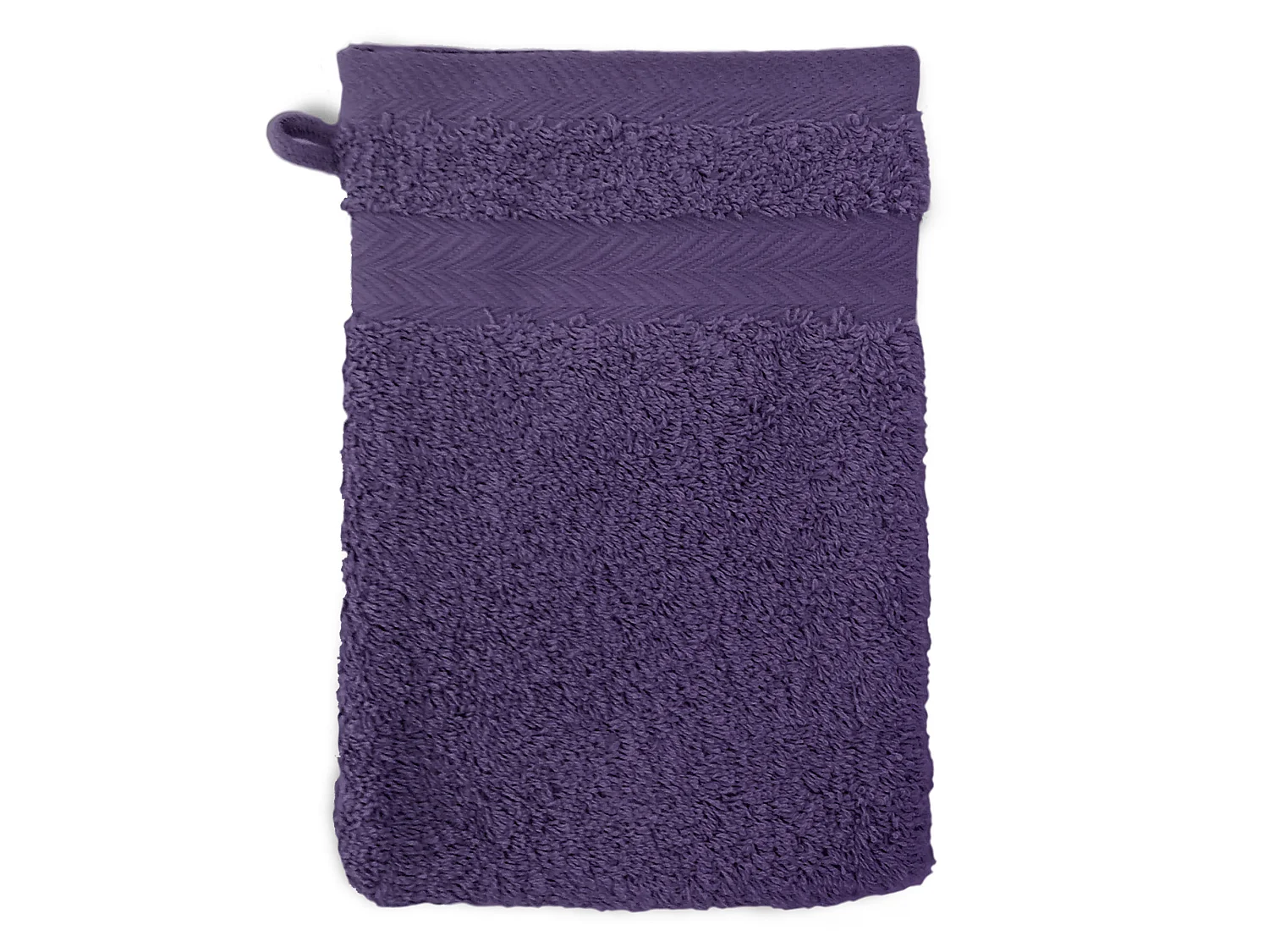 Parure de bain 5 pièces ROYAL CRESENT Prune 650 g/m2