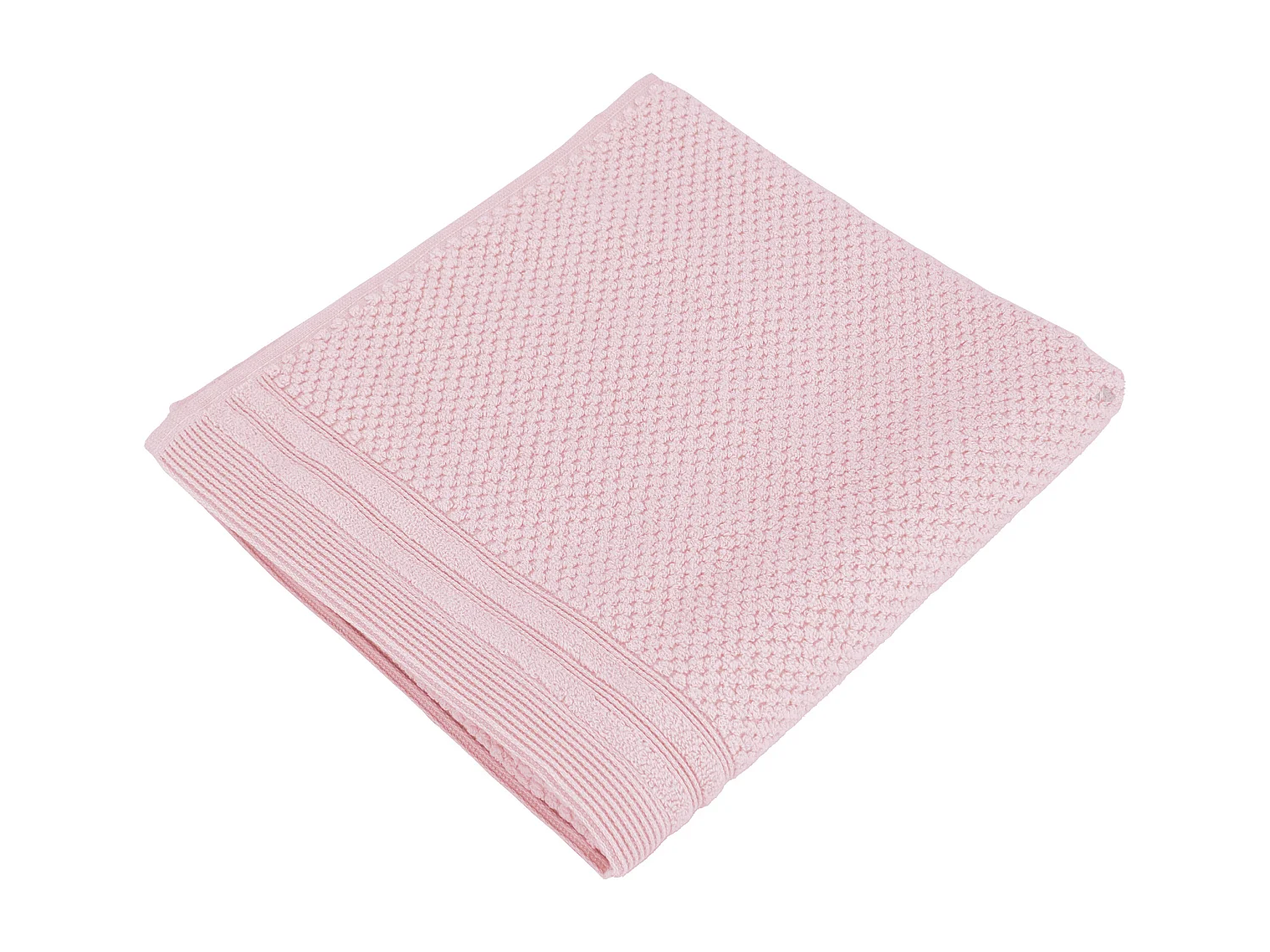 Serviette de toilette 50x100 cm DUNE rose bonbon