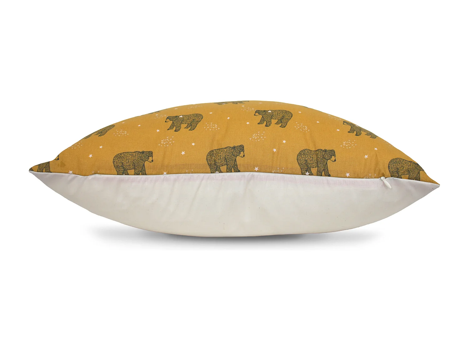 Housse de coussin 50x50 cm BALOO marron Or