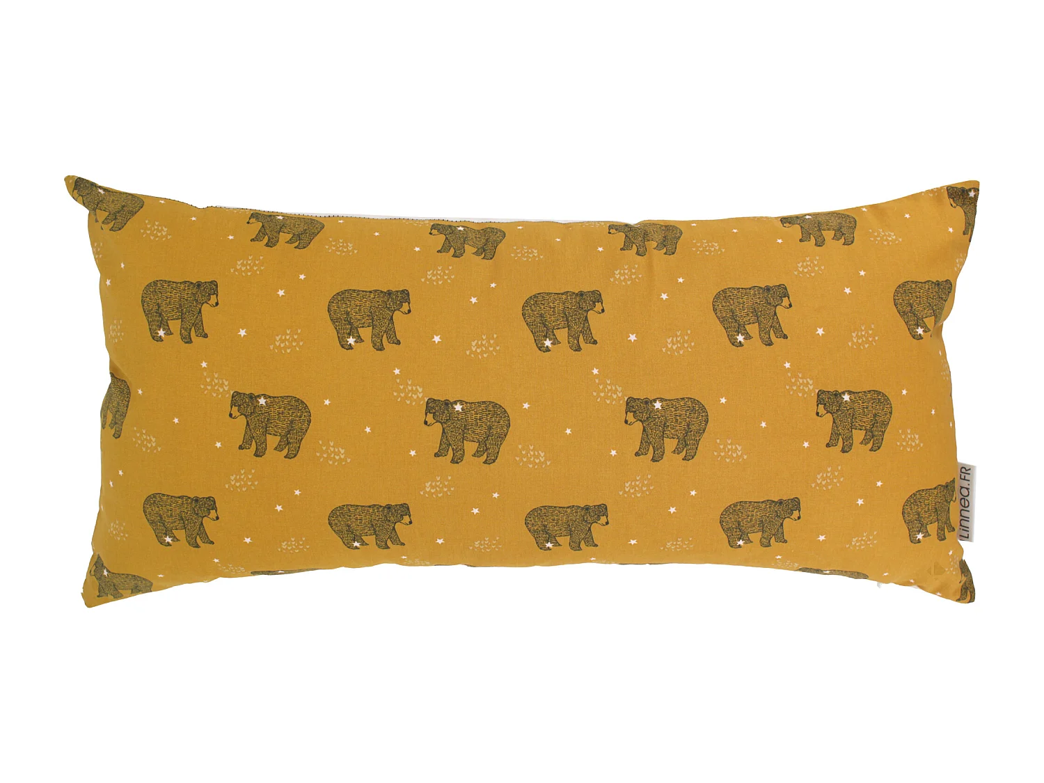 Housse de coussin 30x60 cm BALOO marron Or