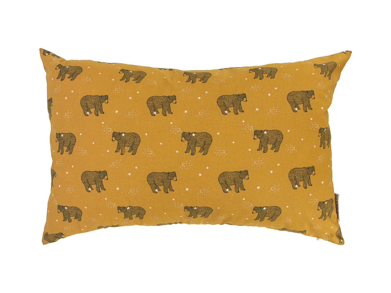 Housse de coussin 40x60 cm BALOO marron Or