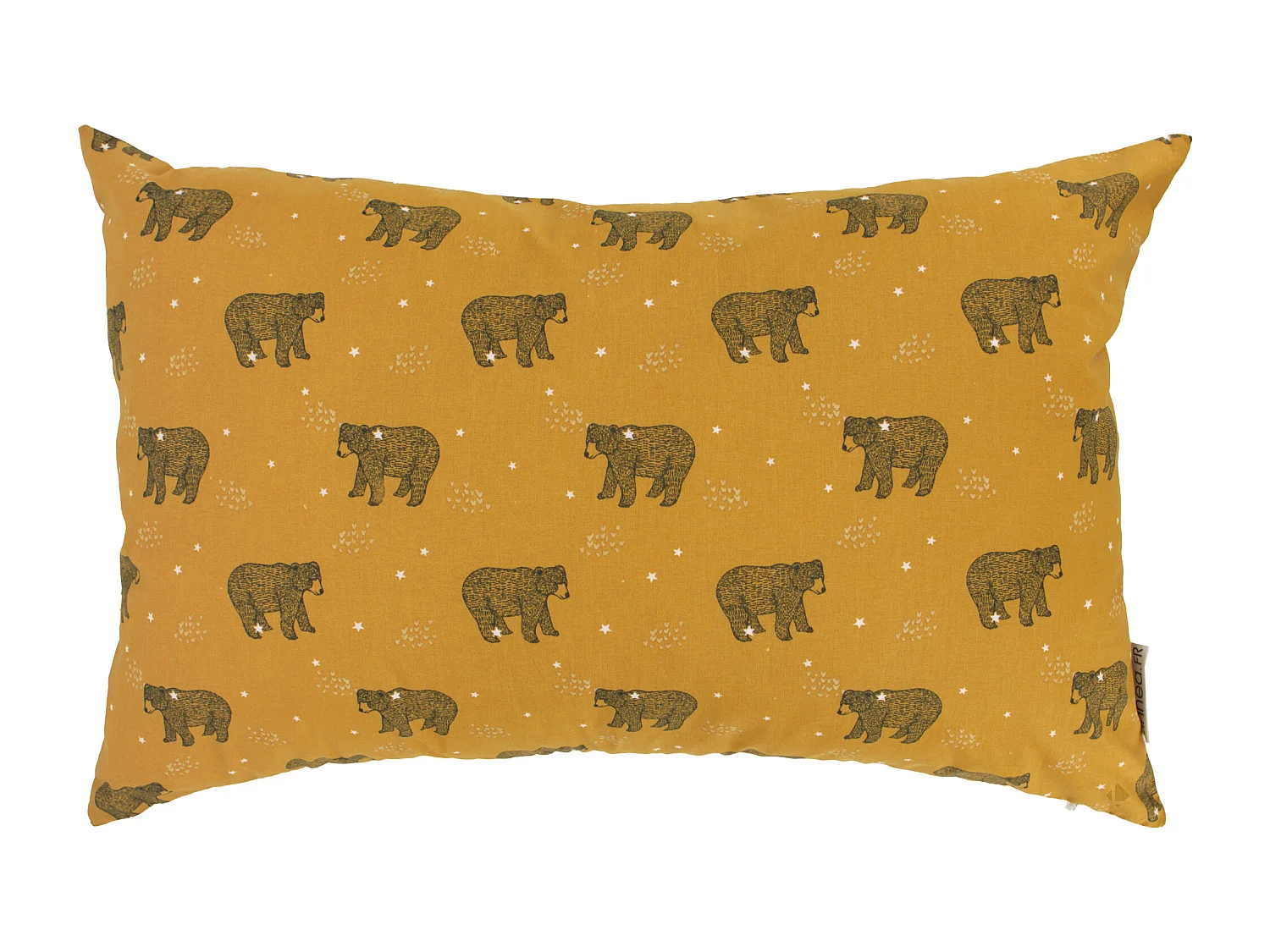 Housse de coussin 40x60 cm BALOO marron Or