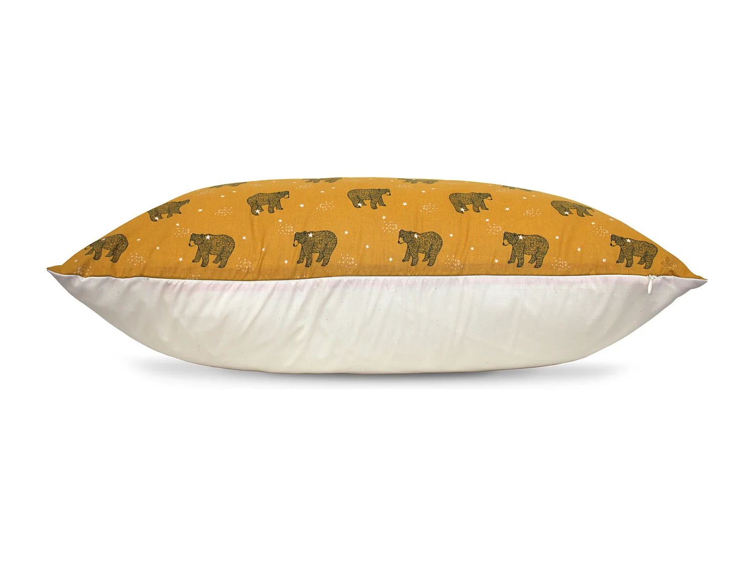 Housse de coussin 70x70 cm BALOO marron Or