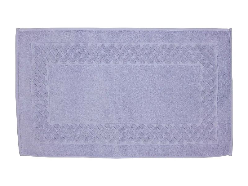 Tapis de bain 50x80 cm ROYAL CRESENT Bleu Lavande 850 g/m2
