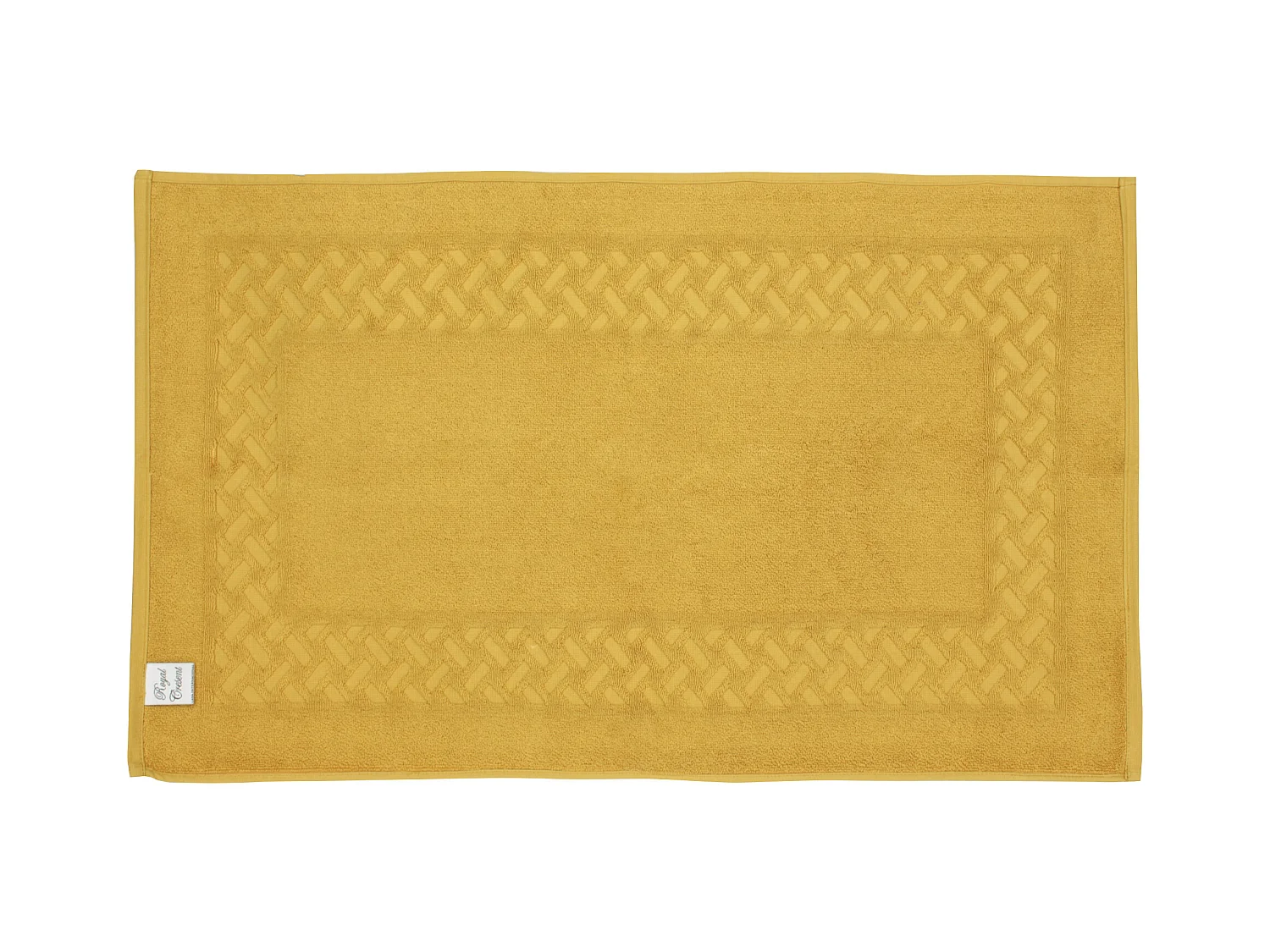Tapis de bain 50x80 cm ROYAL CRESENT Jaune Quartz 850 g/m2