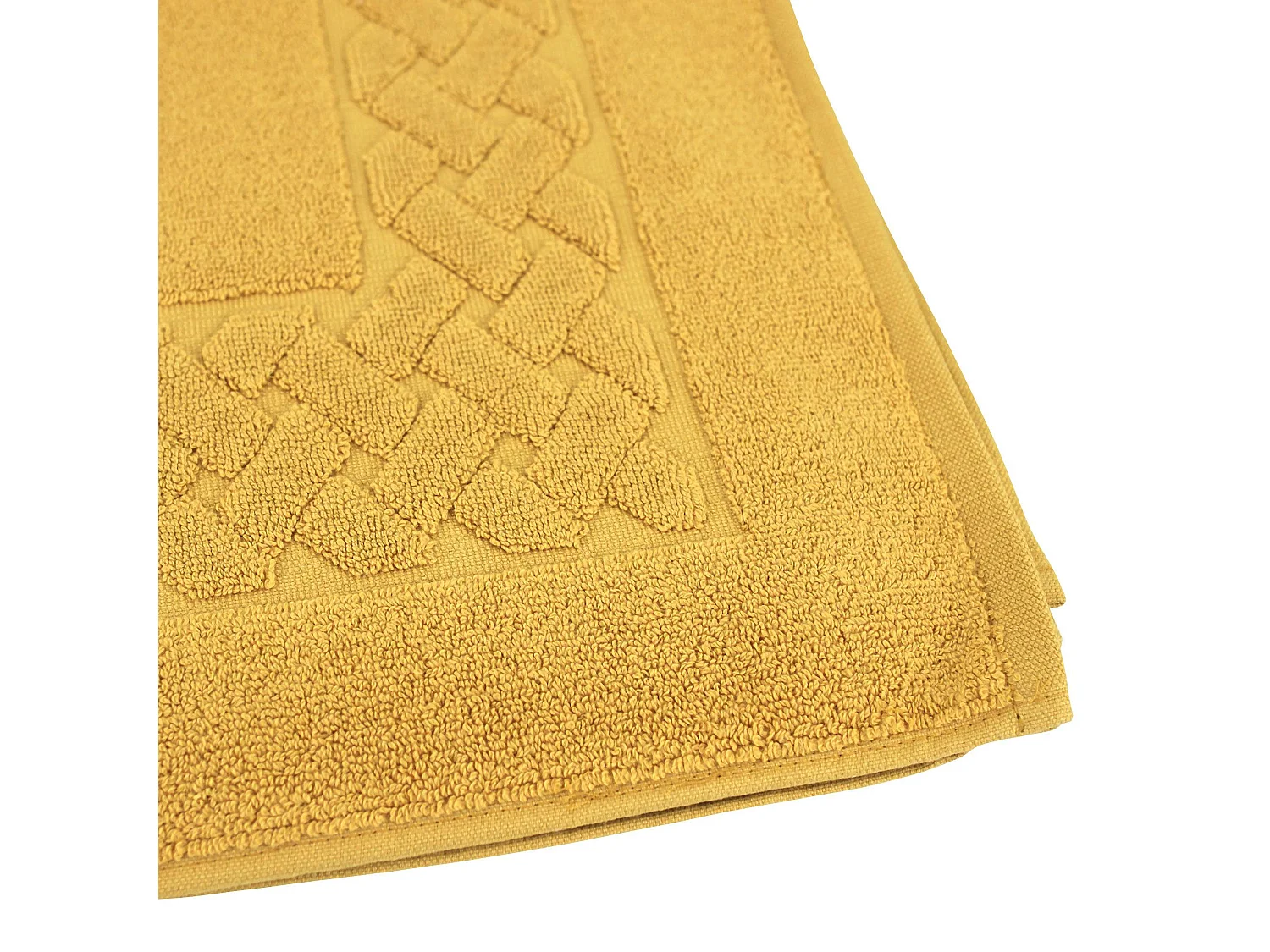 Tapis de bain 50x80 cm ROYAL CRESENT Jaune Quartz 850 g/m2