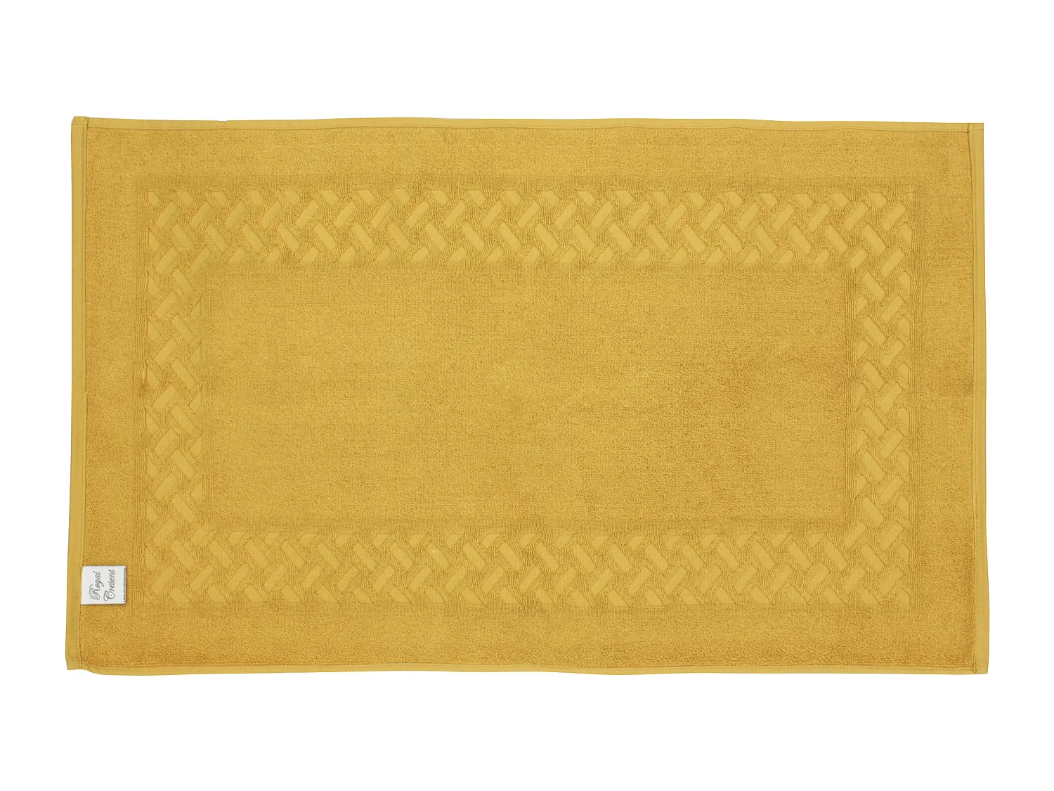 Tapis de bain 50x80 cm ROYAL CRESENT Jaune Quartz 850 g/m2