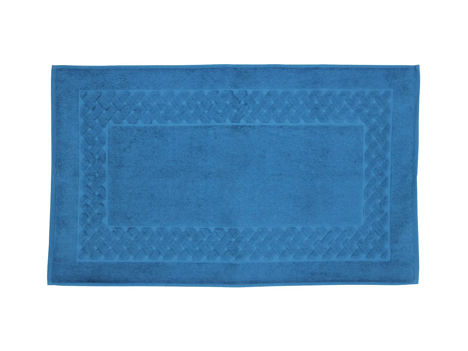 Tapis de bain 50x80 cm ROYAL CRESENT Bleu Céleste 850 g/m2