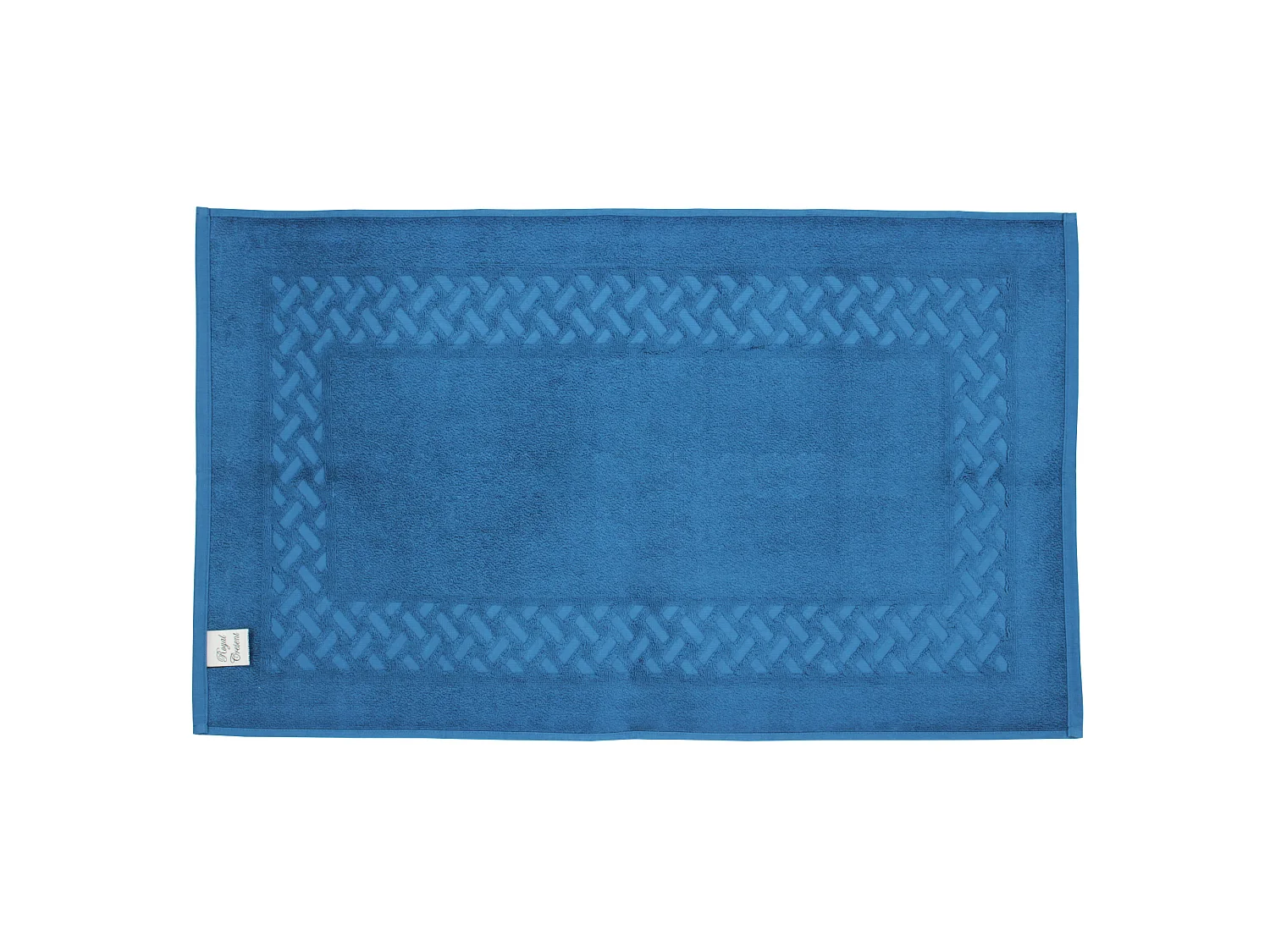Tapis de bain 50x80 cm ROYAL CRESENT Bleu Céleste 850 g/m2