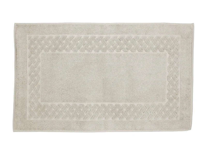 Tapis de bain 50x80 cm ROYAL CRESENT Gris Craie 850 g/m2