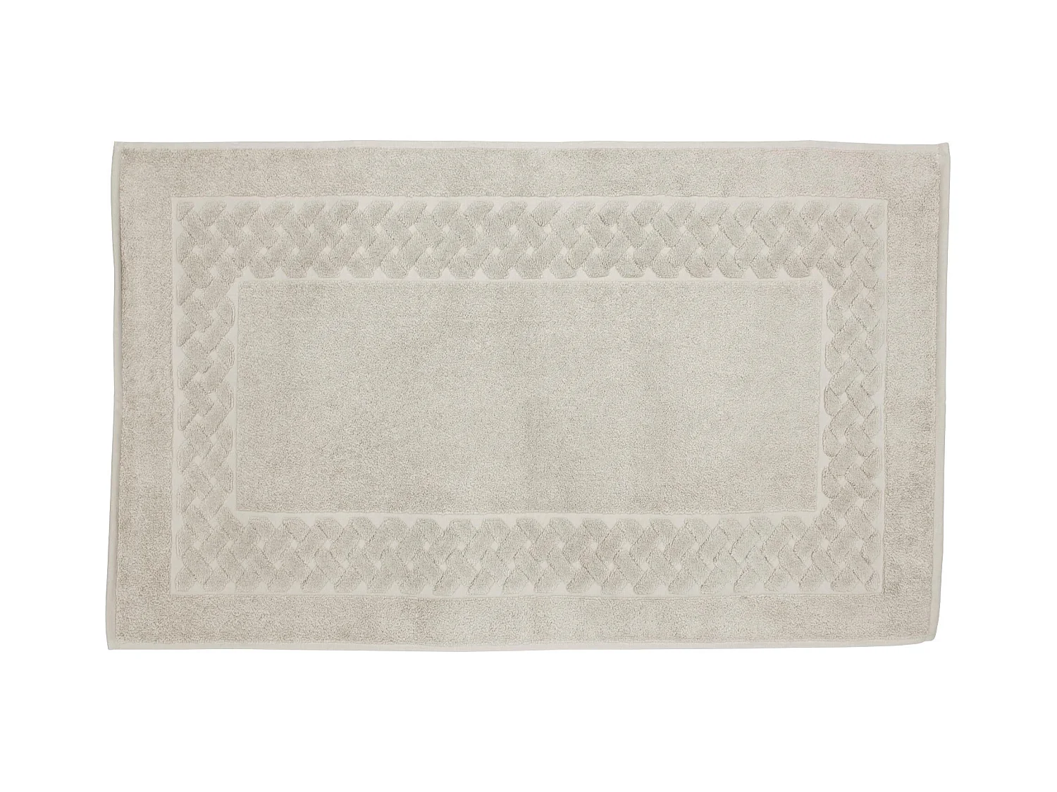 Tapis de bain 50x80 cm ROYAL CRESENT Gris Craie 850 g/m2