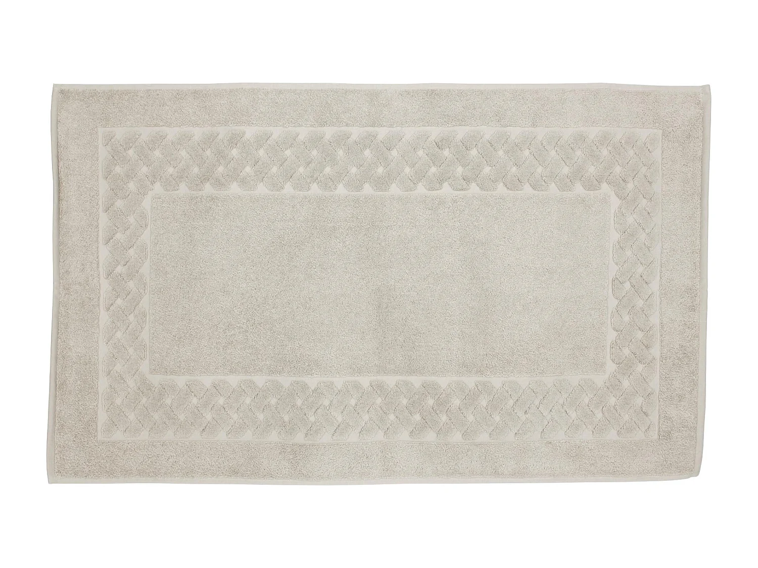 Tapis de bain 50x80 cm ROYAL CRESENT Gris Craie 850 g/m2