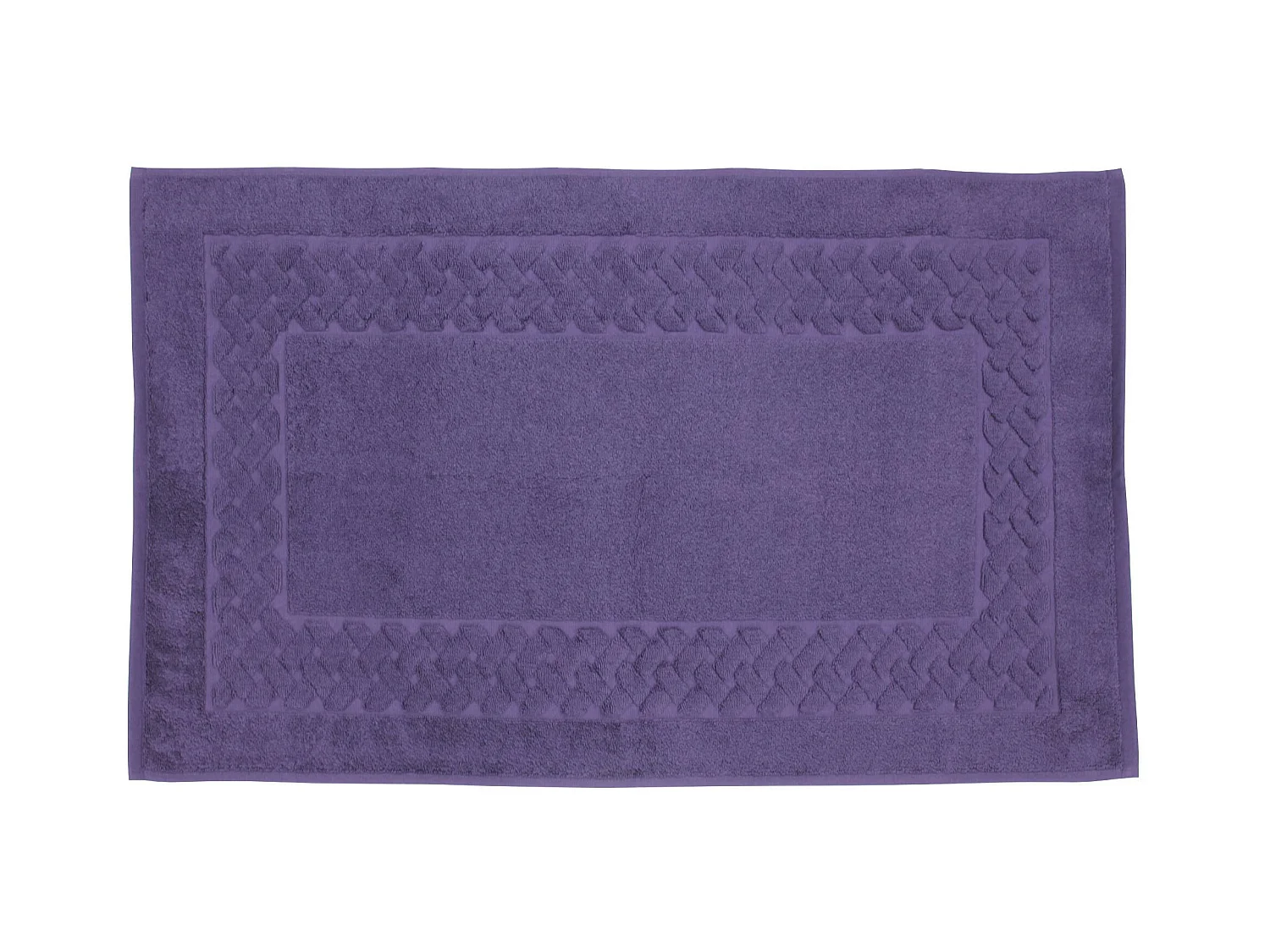 Tapis de bain 50x80 cm ROYAL CRESENT Prune 850 g/m2