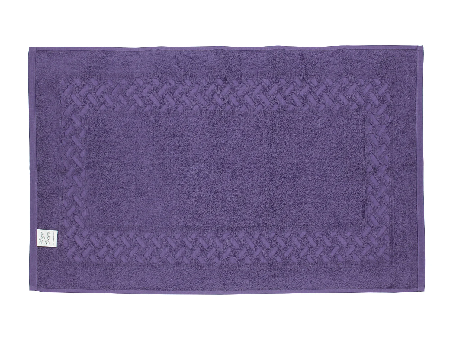 Tapis de bain 50x80 cm ROYAL CRESENT Prune 850 g/m2