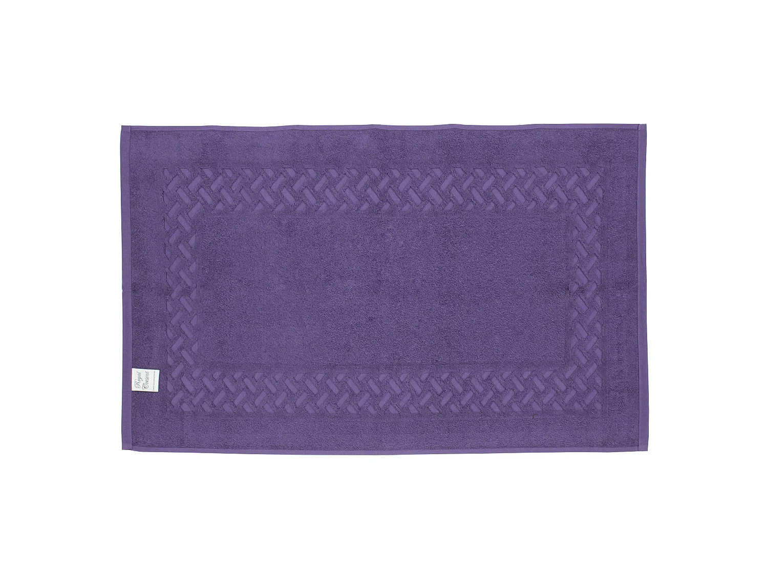 Tapis de bain 50x80 cm ROYAL CRESENT Prune 850 g/m2