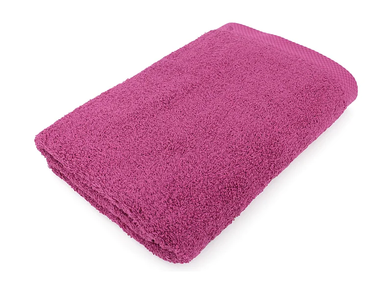Drap de douche 70x140 cm PURE Prune 550 g/m2