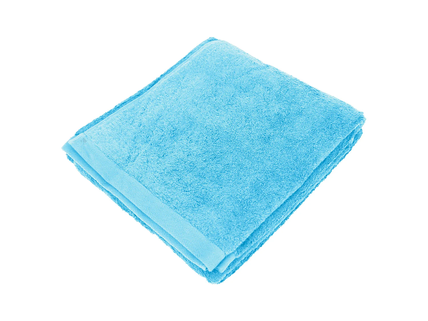 Drap de bain 100x150 cm SOFTY bleu océan