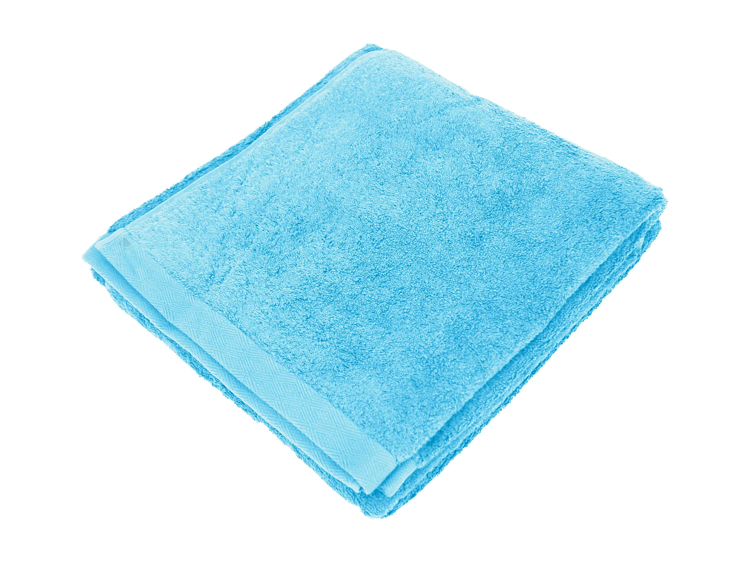 Drap de bain 100x150 cm SOFTY bleu océan