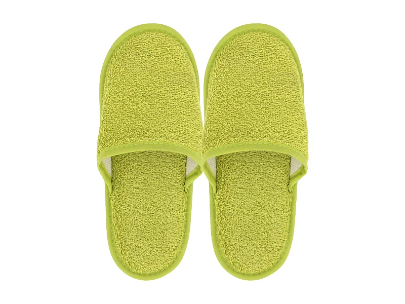 Chaussons de bain PURE Vert Citron vert taille Large L du 41 au 43