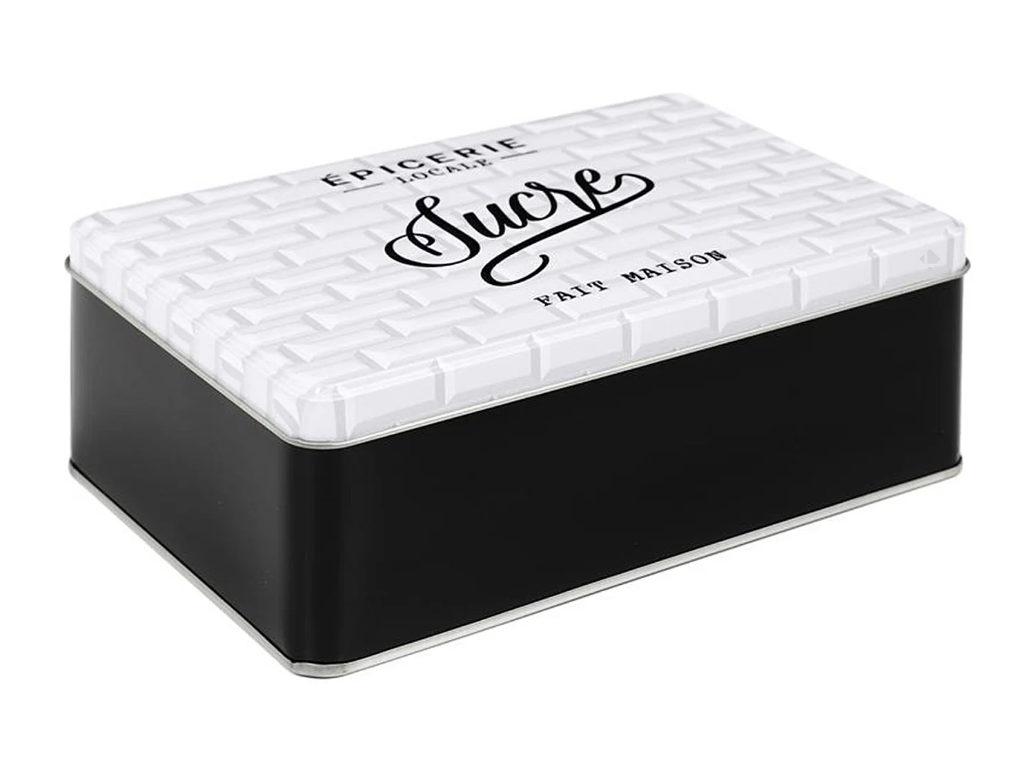 Boite de rangement sucre 20x8x6 cm BROOKLYN