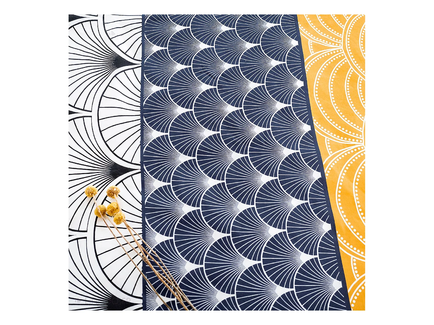 Parure de lit 240x220 cm coton KERITA multicolore