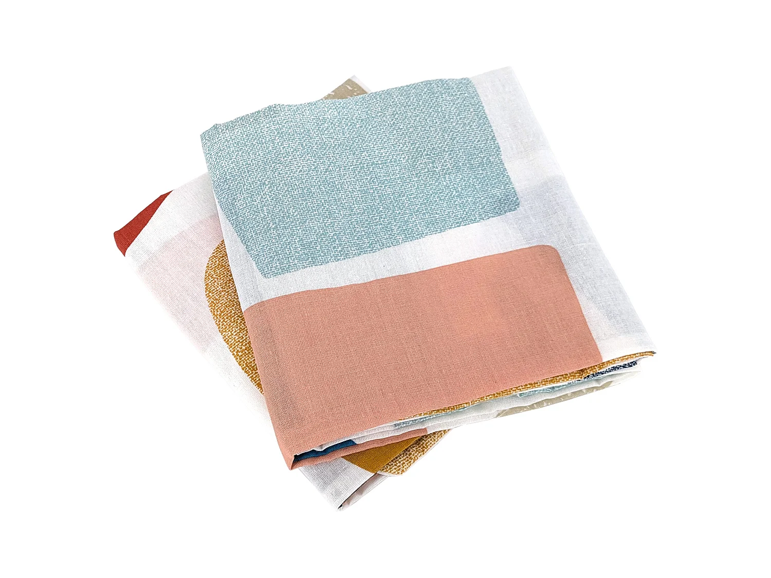 Parure de lit 200x200 cm mixte COLORS bleu