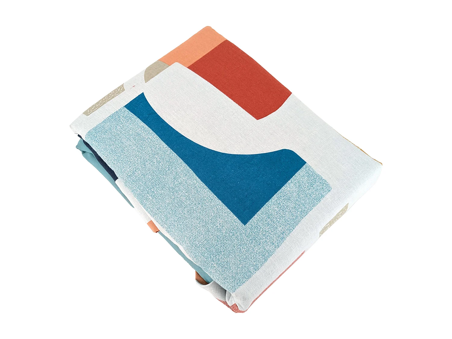 Parure de lit 200x200 cm mixte COLORS bleu