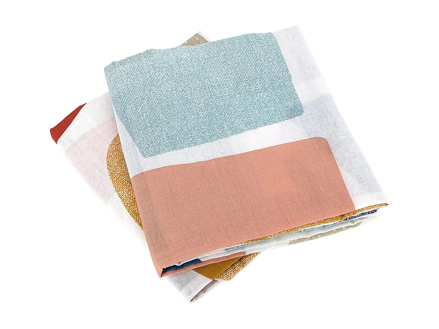 Parure de lit 200x200 cm mixte COLORS bleu