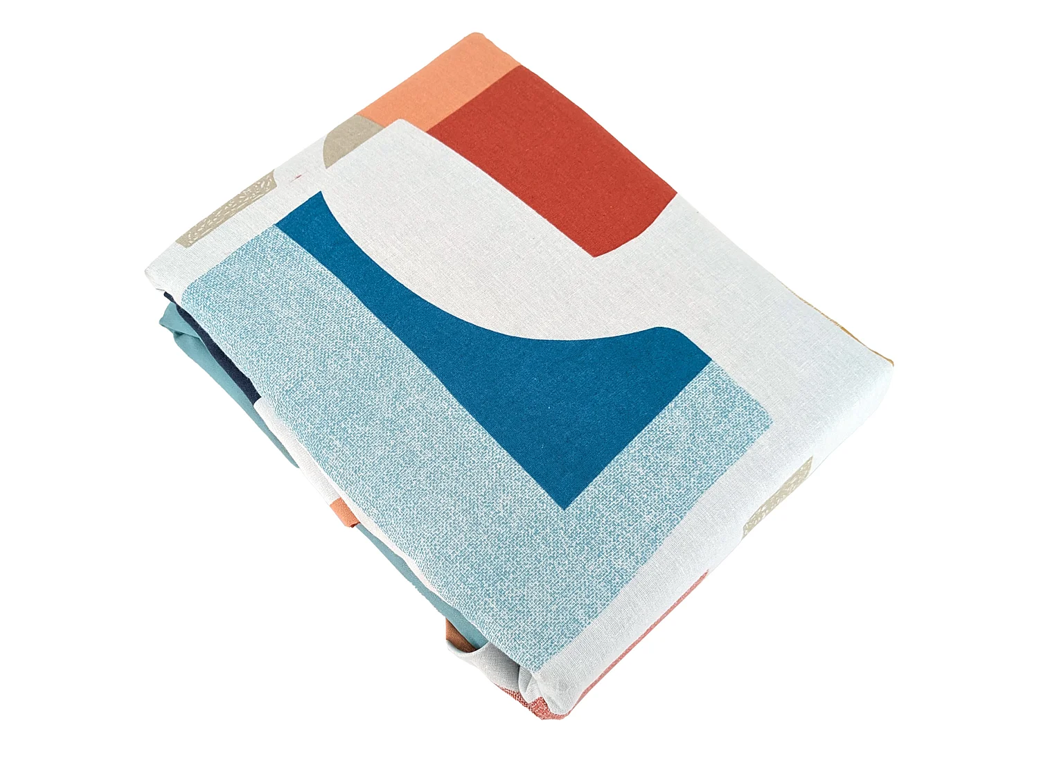 Parure de lit 200x200 cm mixte COLORS bleu