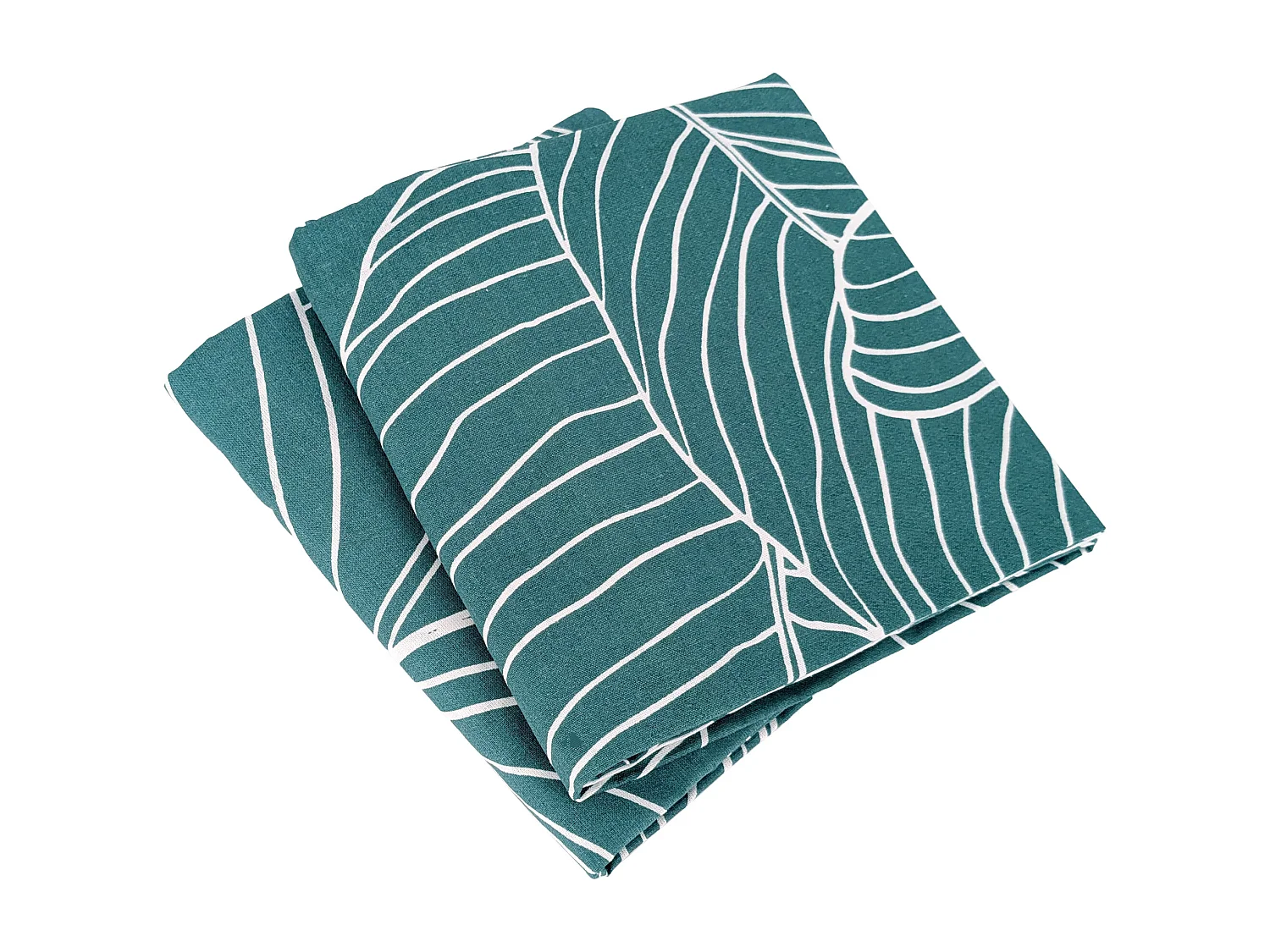 Parure de lit 200x200 cm coton TILDA vert