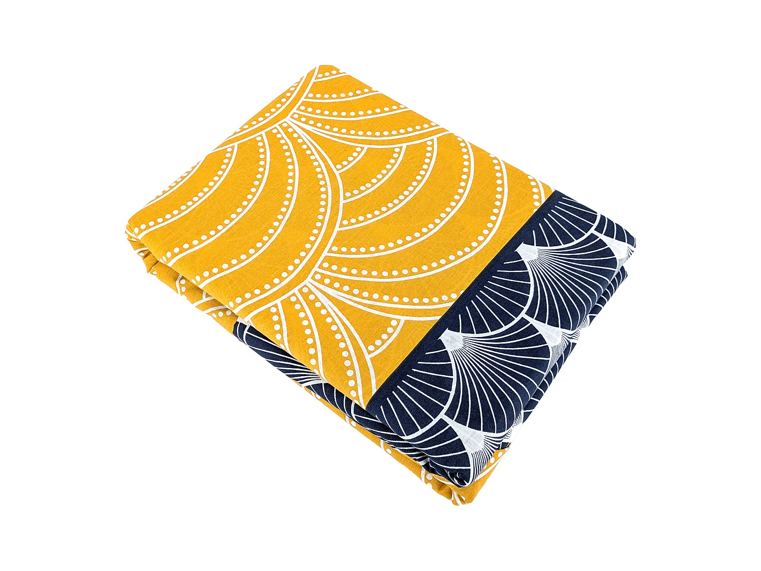 Parure de lit 200x200 cm coton KERITA multicolore