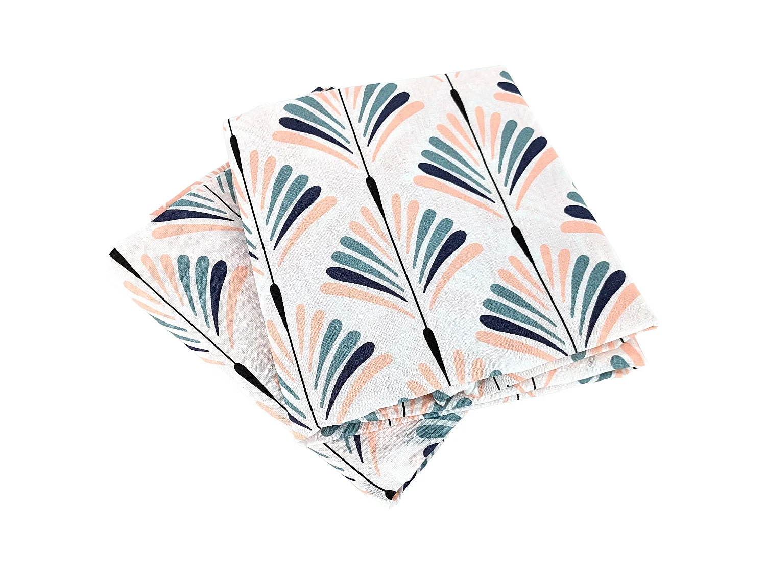 Parure de lit 200x200 cm coton VOLEA rose